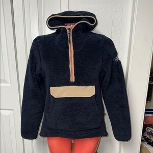 North Face Half-Zip Hoodie sweater pullover